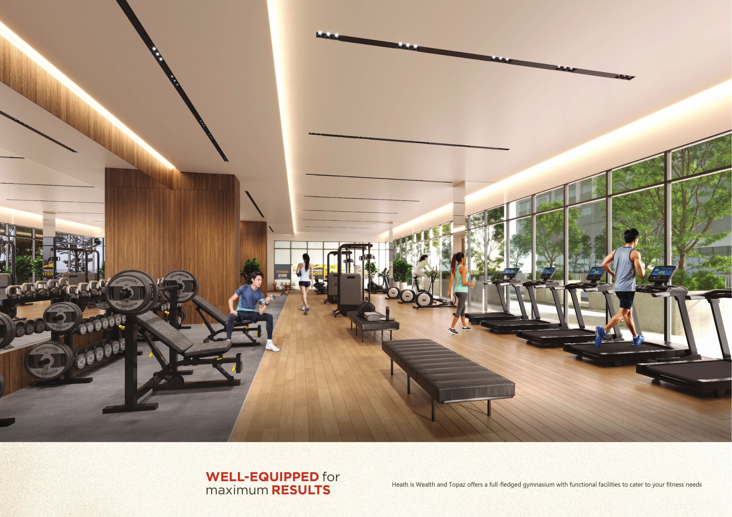 Topaz gymnasium 效果图